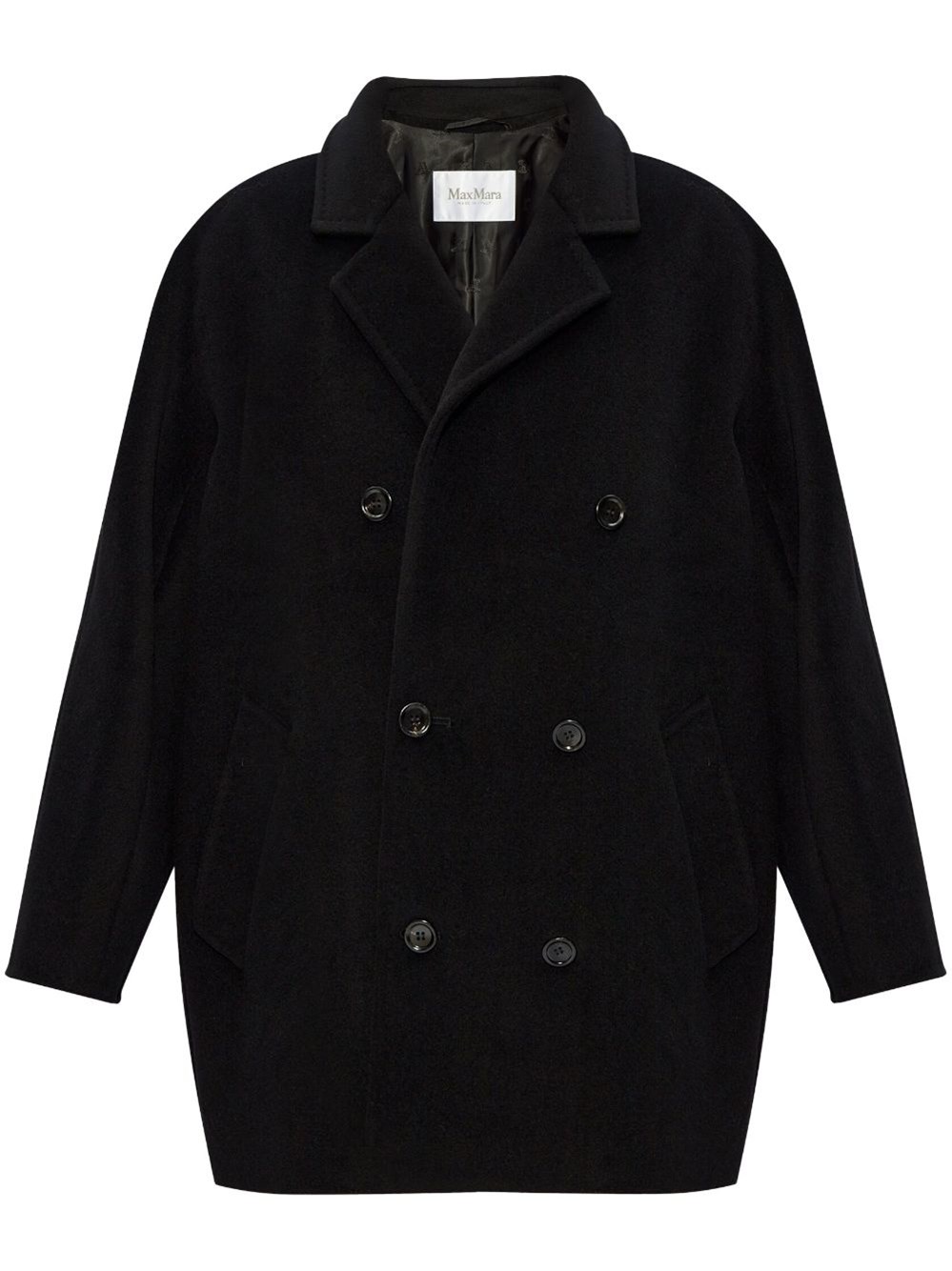 Max Mara Double-Breasted Wool Coat - Max Mara - Modalova