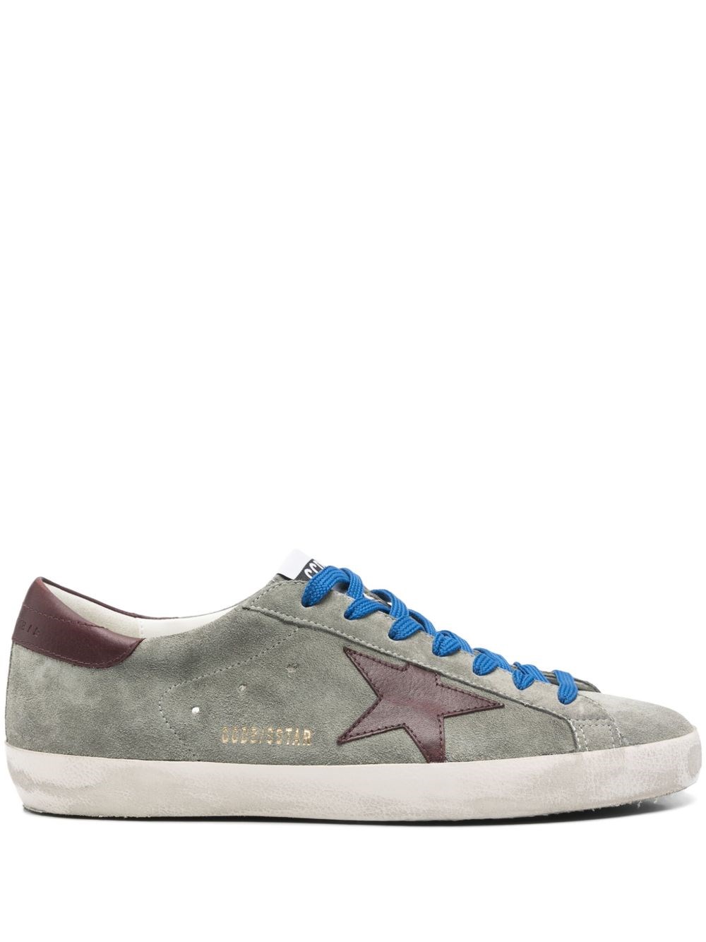 Super-Star Leather Sneakers - Golden Goose - Modalova