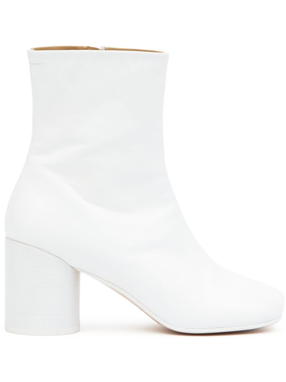 Leather Ankle Boots - MM6 Maison Margiela - Modalova