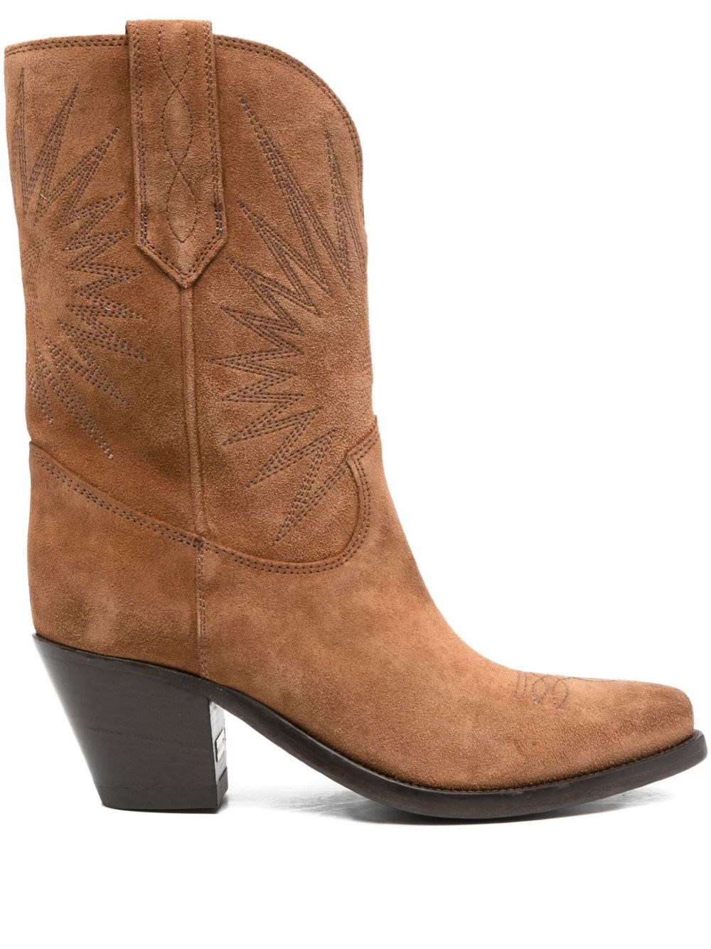 Wish Star Low Leather Boots - Golden Goose - Modalova