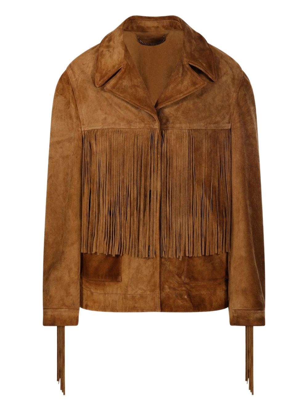 Golden Goose Fringed Leather Jacket - Golden Goose - Modalova