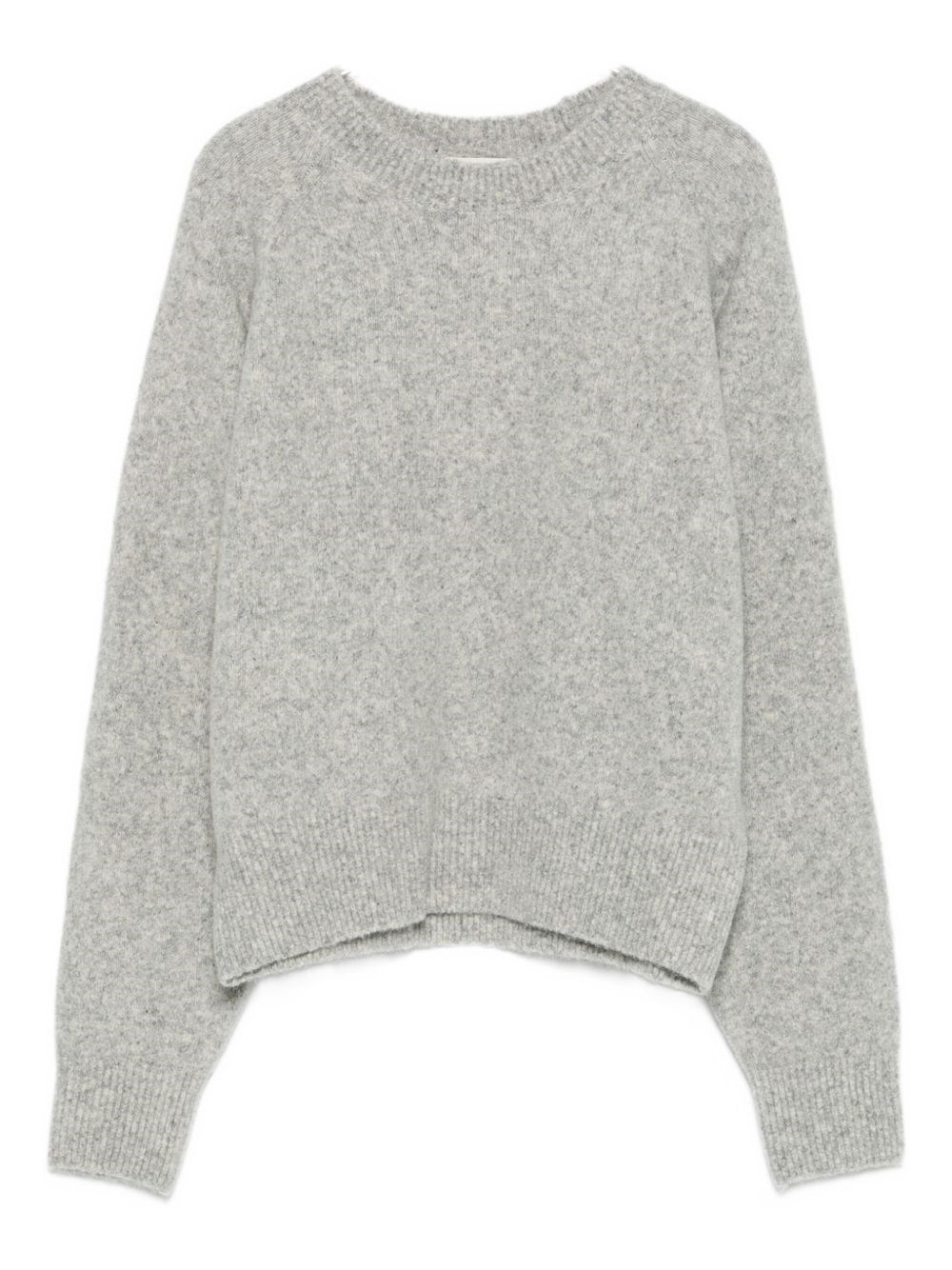 Dunst Wool Crewneck Sweater In Gray