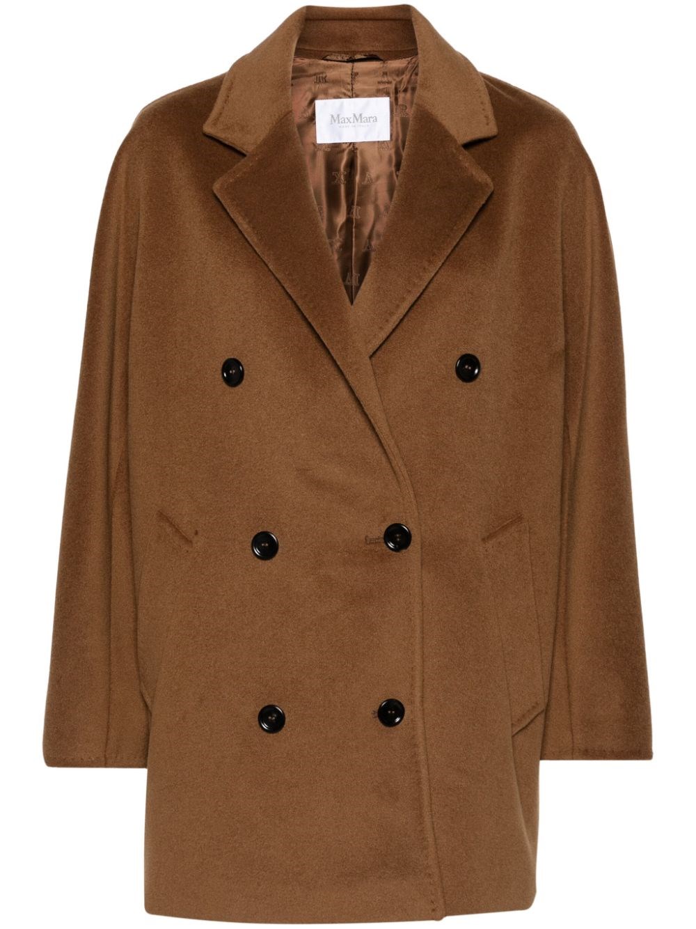 Max Mara Double-Breasted Wool Coat - Max Mara - Modalova