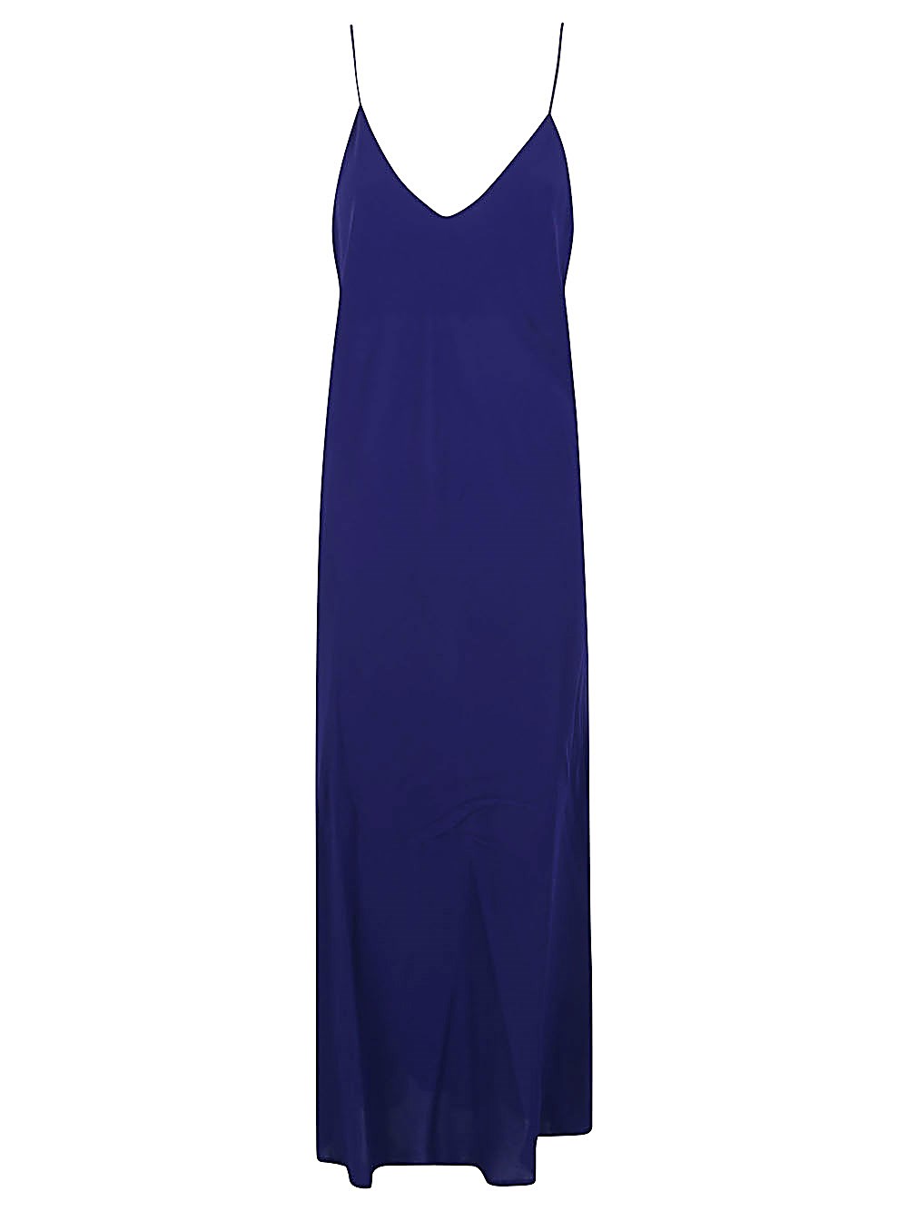 Georgette Long Slip Dress - Alberto Biani - Modalova