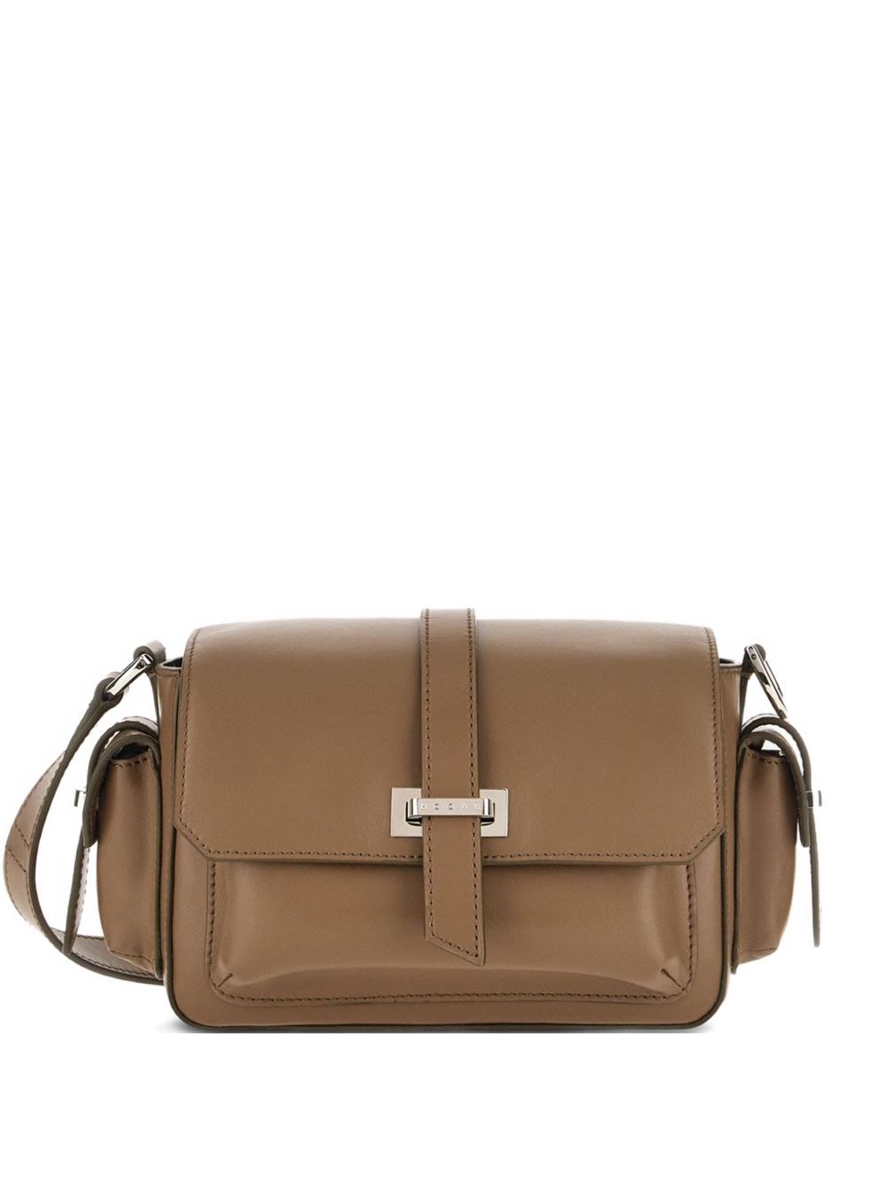 Flap Small Leather Crossbody Bag - Hogan - Modalova