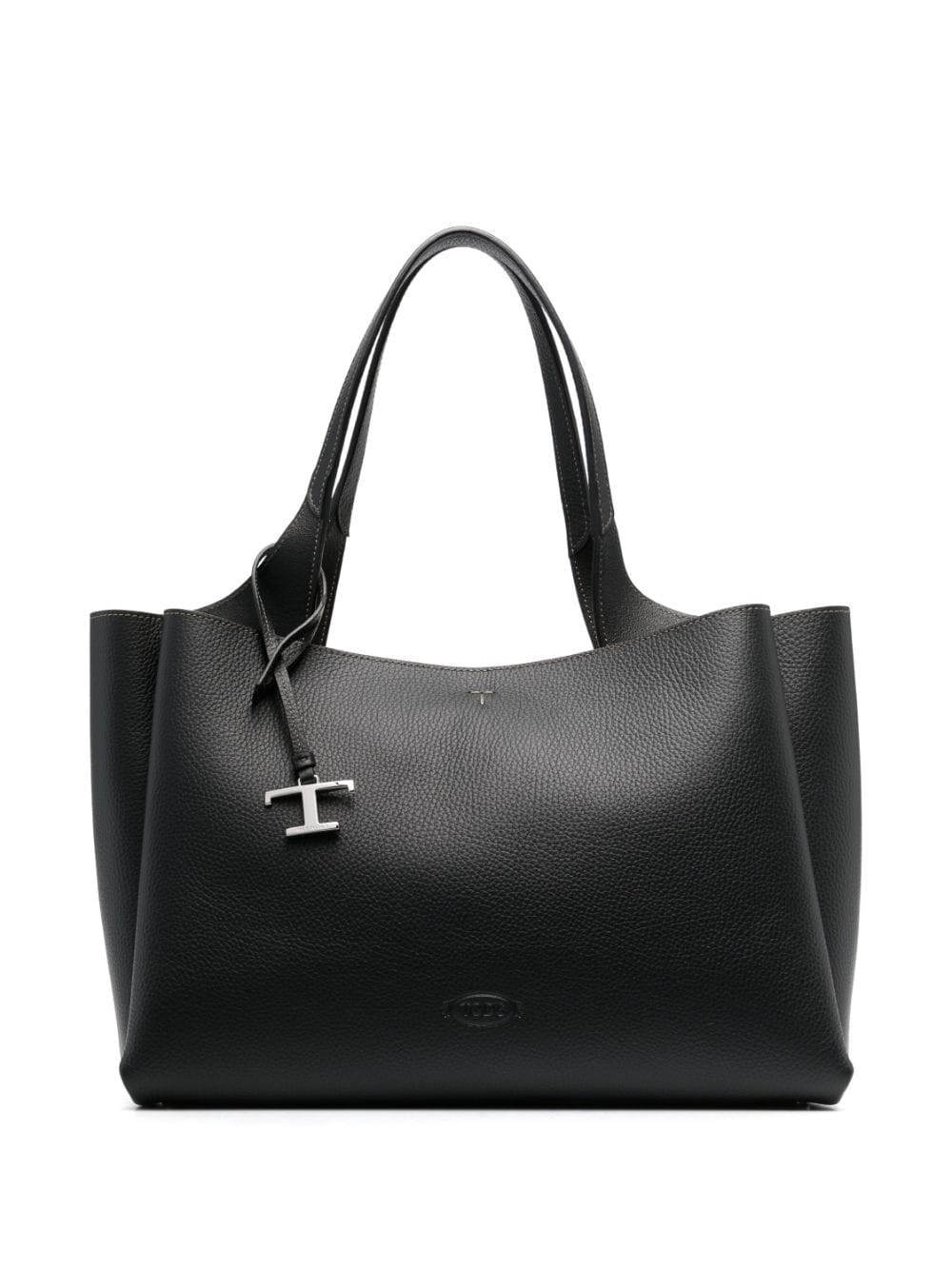 Tod's Medium Leather Shopping Bag - Tod's - Modalova