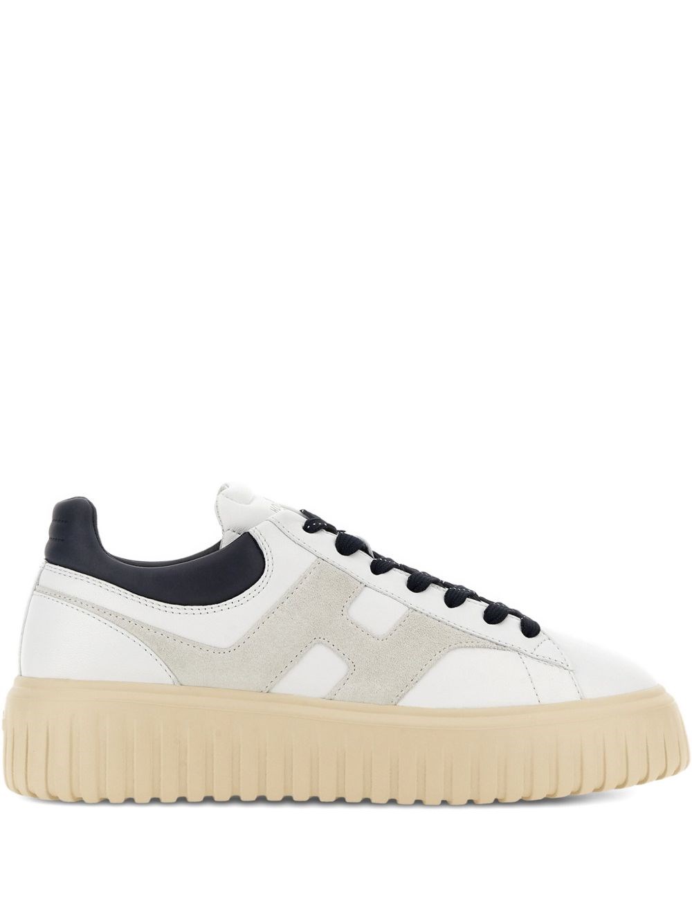 Hogan H-Stripes Leather Sneakers - Hogan - Modalova