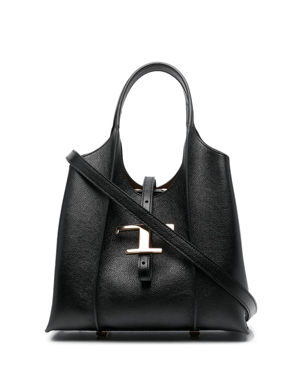 Tod's Shopping T Timeless Leather Mini Bags In Black