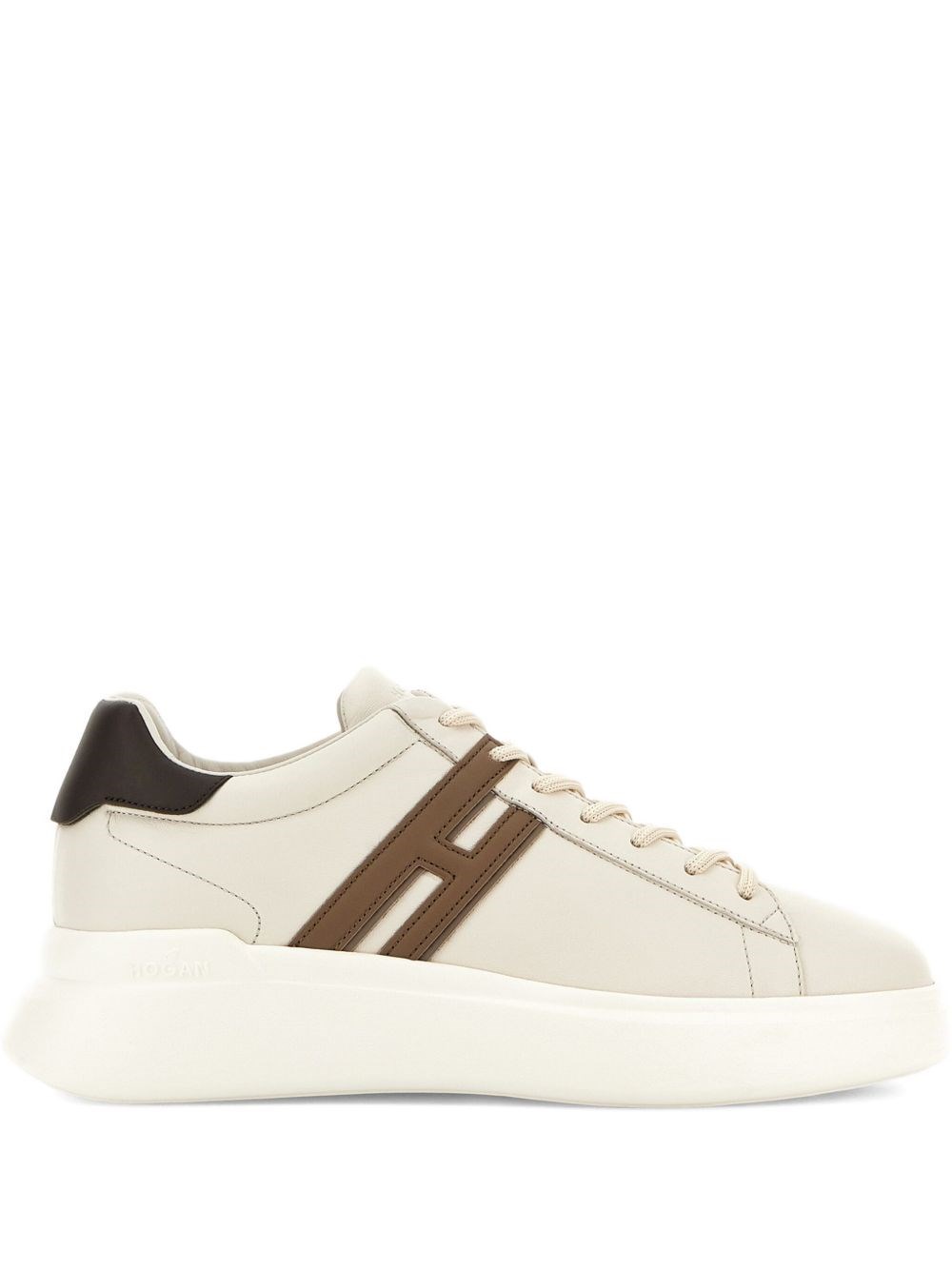 Hogan H580 Leather Sneakers - Hogan - Modalova