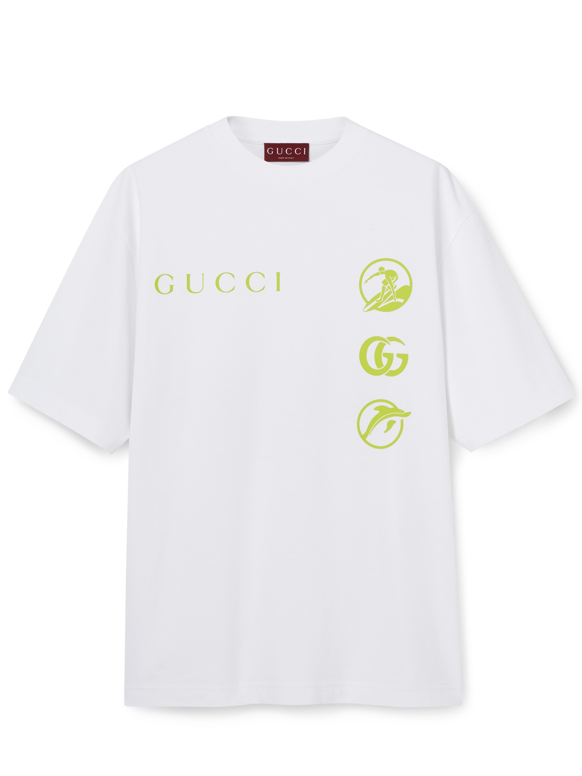 Gucci Printed T-Shirt - Gucci - Modalova