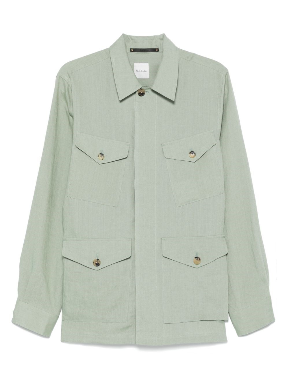 Paul Smith Linen Shirt Jacket - Paul Smith - Modalova