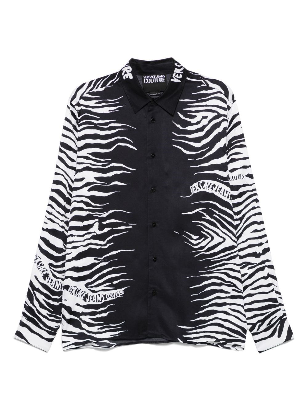 Shirt With Print - VERSACE JEANS COUTURE - Modalova