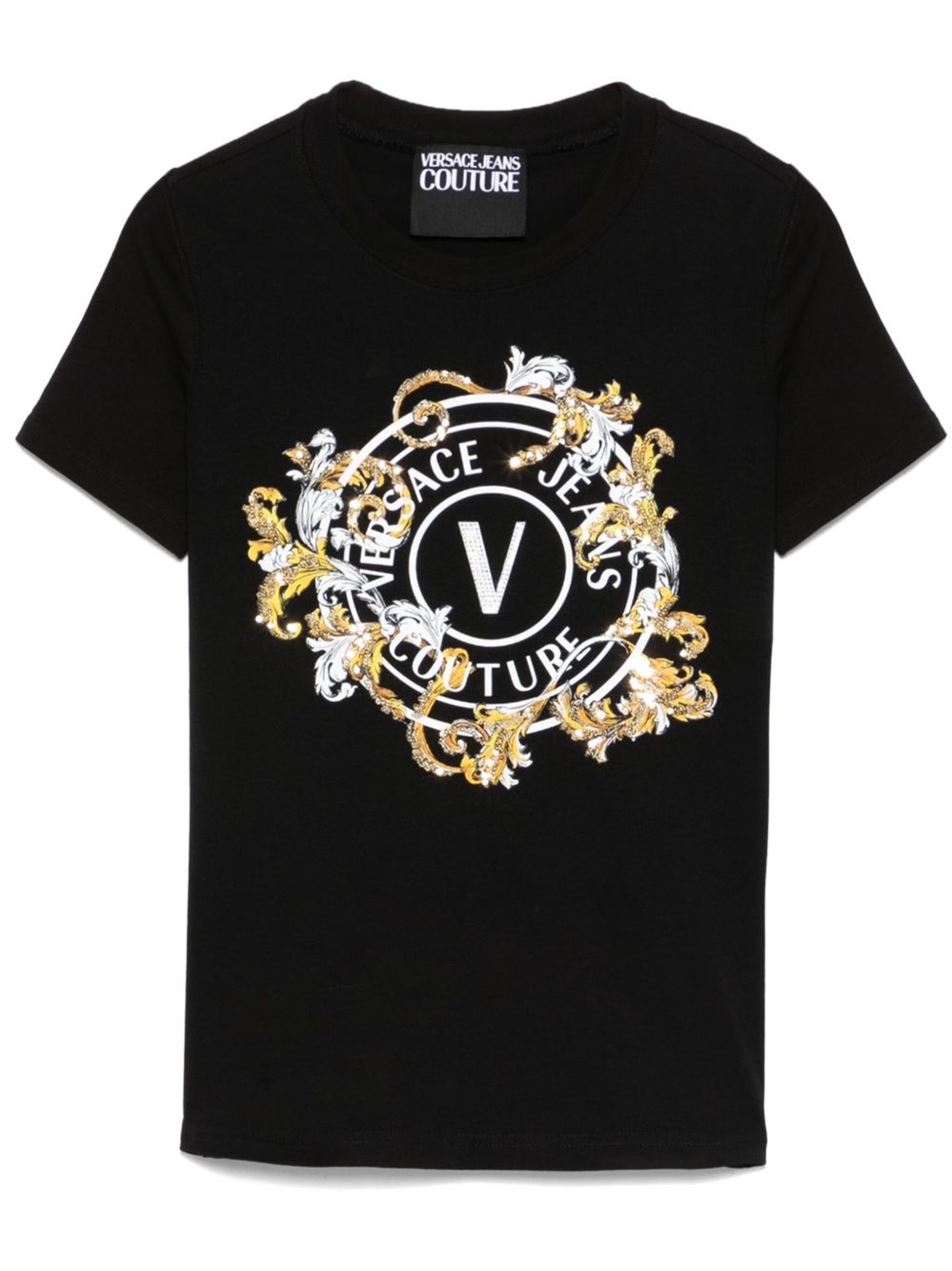 Versace Jeans Couture Cotton T-shirt With Logo