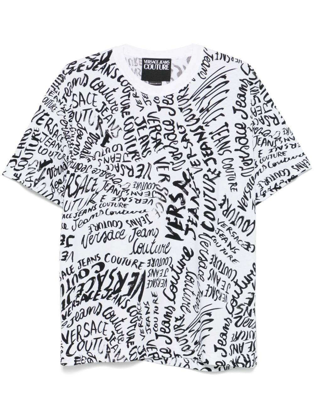 Logomania T-Shirt - VERSACE JEANS COUTURE - Modalova