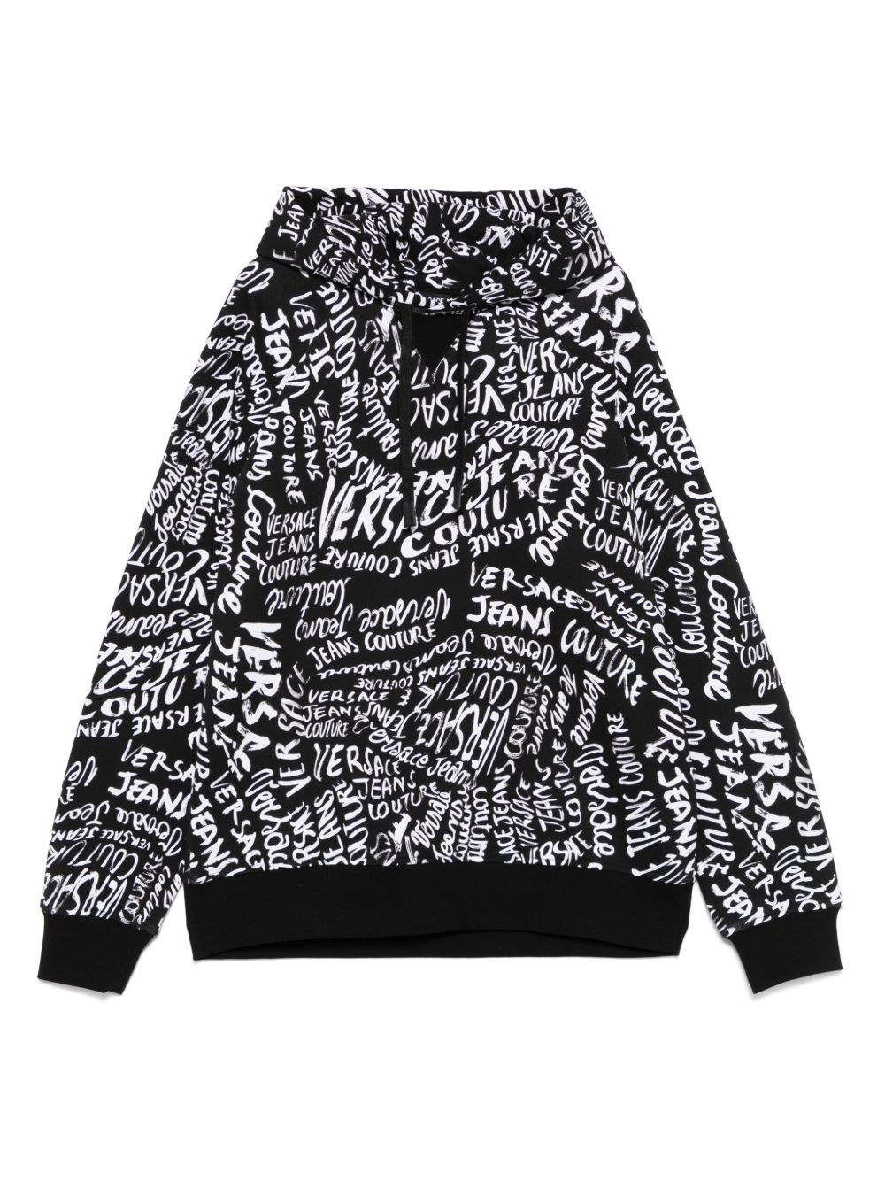 Logomania Print Sweatshirt - VERSACE JEANS COUTURE - Modalova