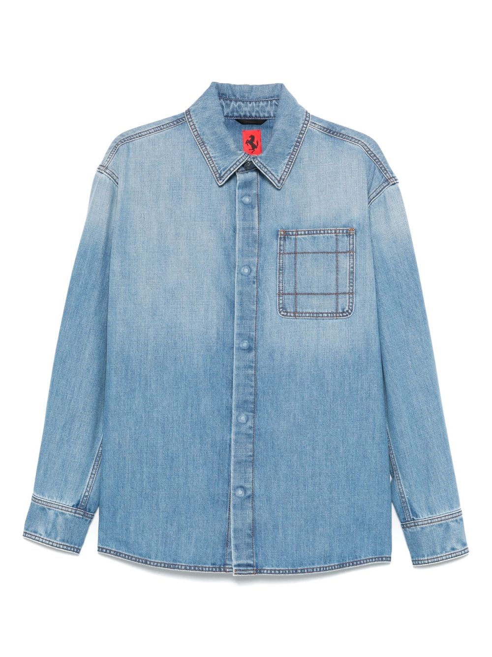 FERRARI Denim Shirt - FERRARI - Modalova