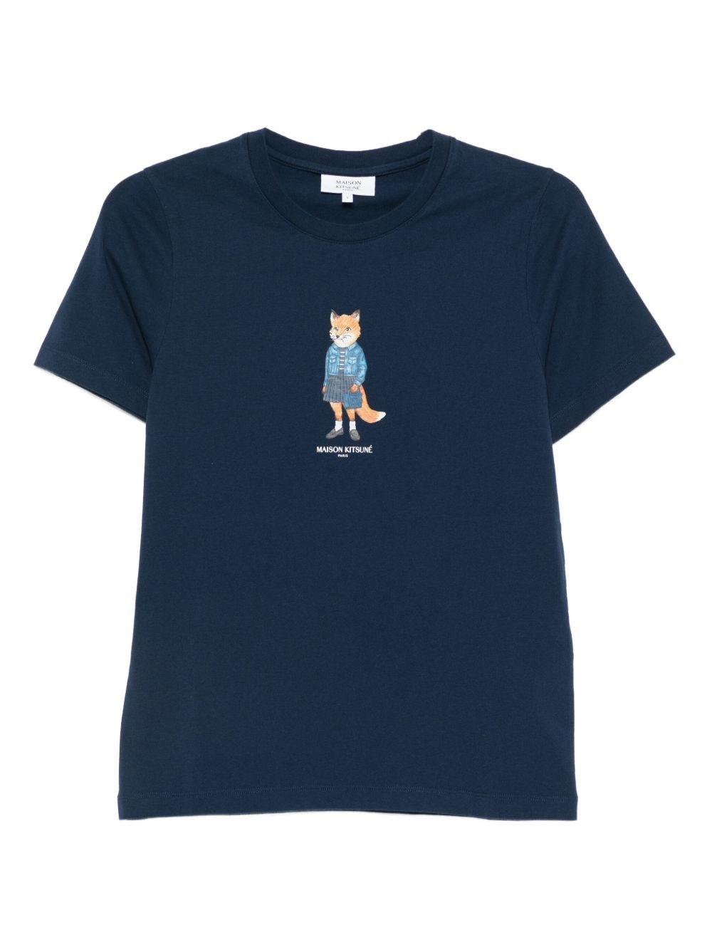 Dressed Fox Cotton T-Shirt - MAISON KITSUNE' - Modalova