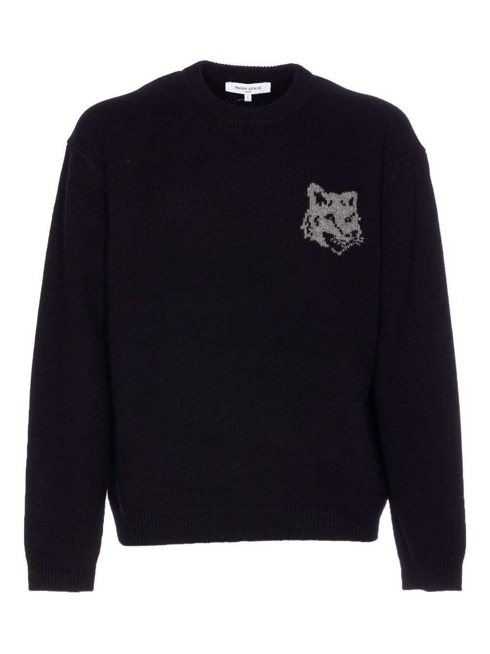 MAISON KITSUNE' Fox Head Wool Jumper
