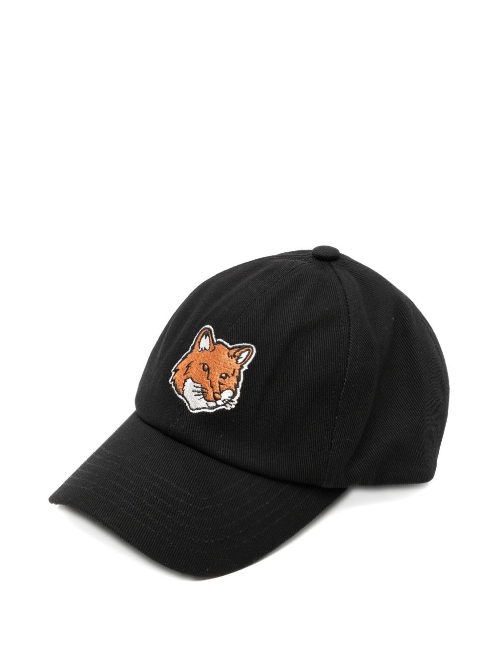 Fox Head Cotton Baseball Cap - MAISON KITSUNE' - Modalova