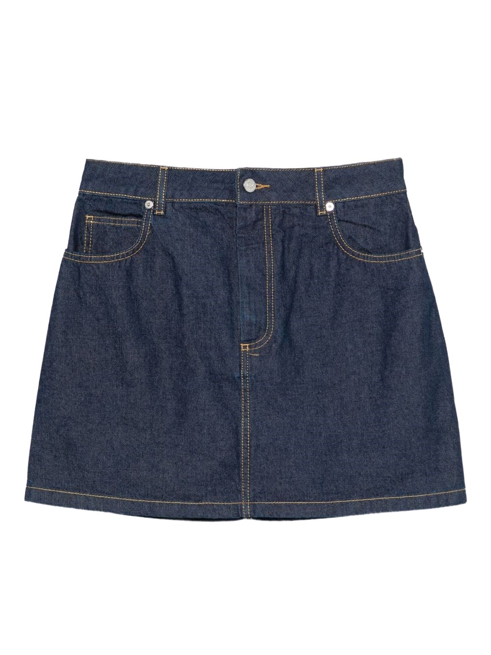 MAISON KITSUNE' Denim Mini Skirt