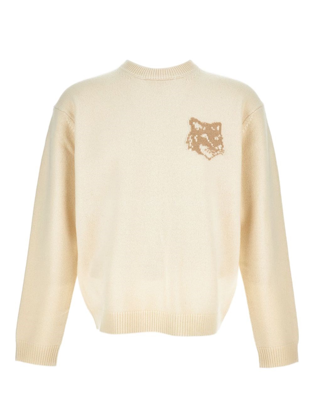 MAISON KITSUNE' Fox Head Wool Jumper