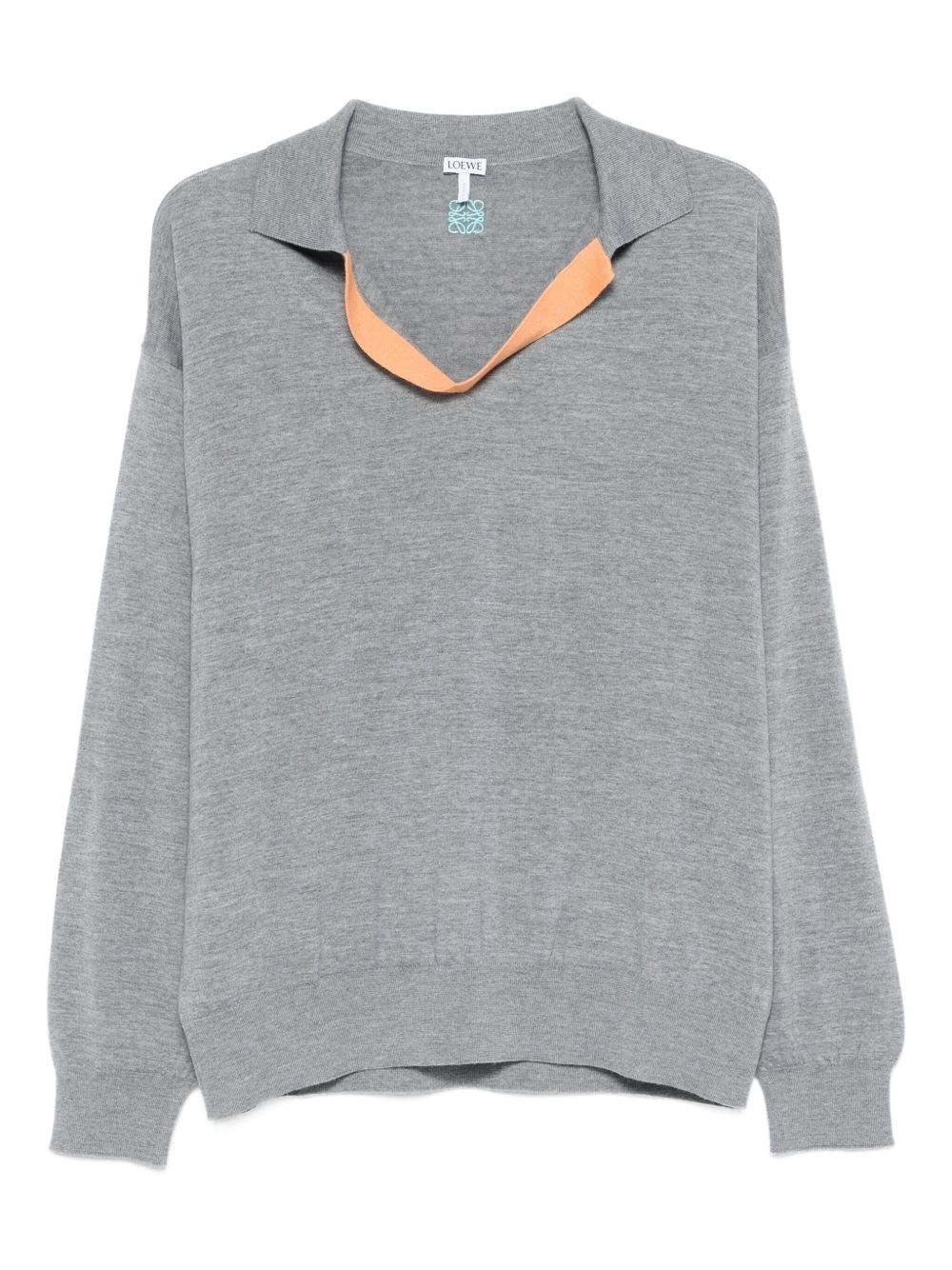 Loewe Wool Polo Shirt - Loewe - Modalova