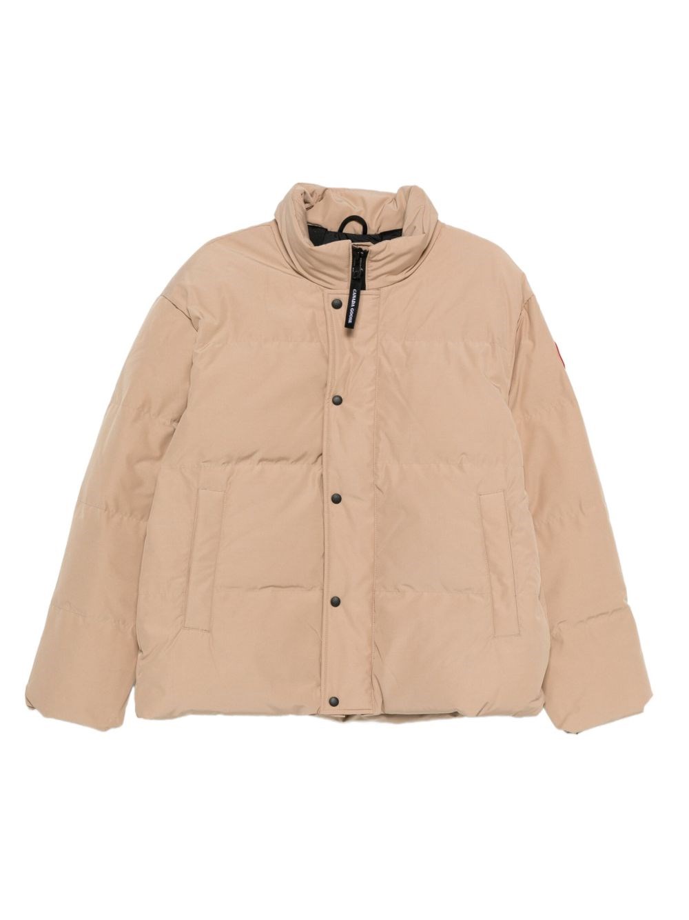 Canada Goose Beige Polyester Blend Bayview Down Jacket In Neutral