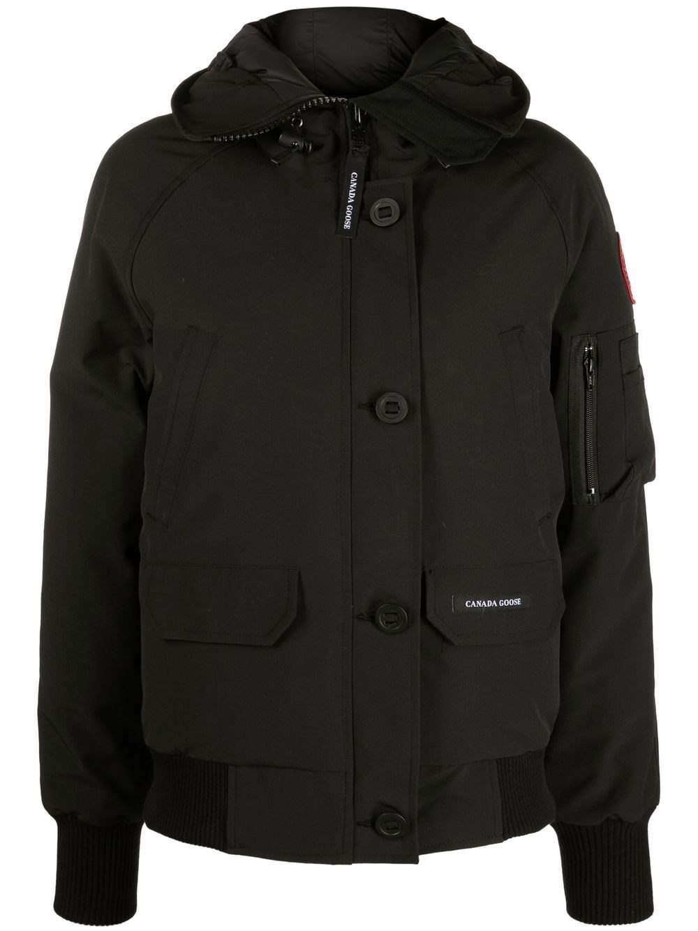 Canada Goose Women Chilliwack Short Down Jacket In Black