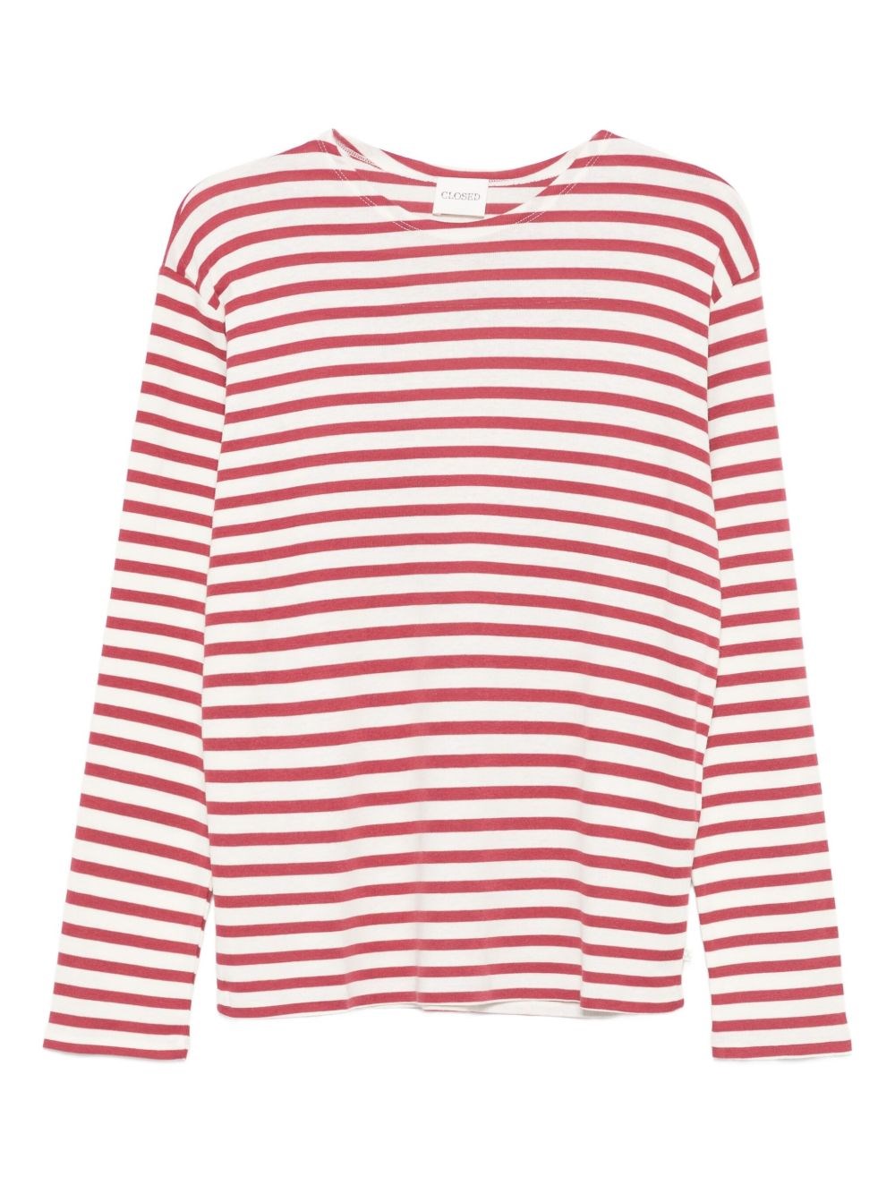 Closed Cotton Blend Striped T-Shirt - Closed - Modalova