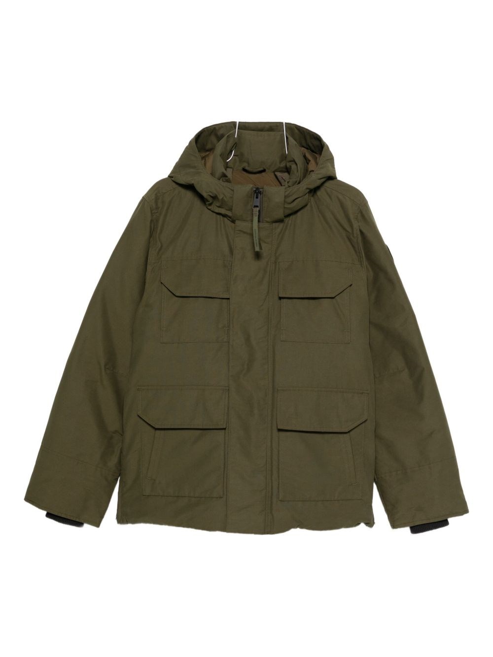 Canada Goose Men Maitland Cotton Parka Coat In Green