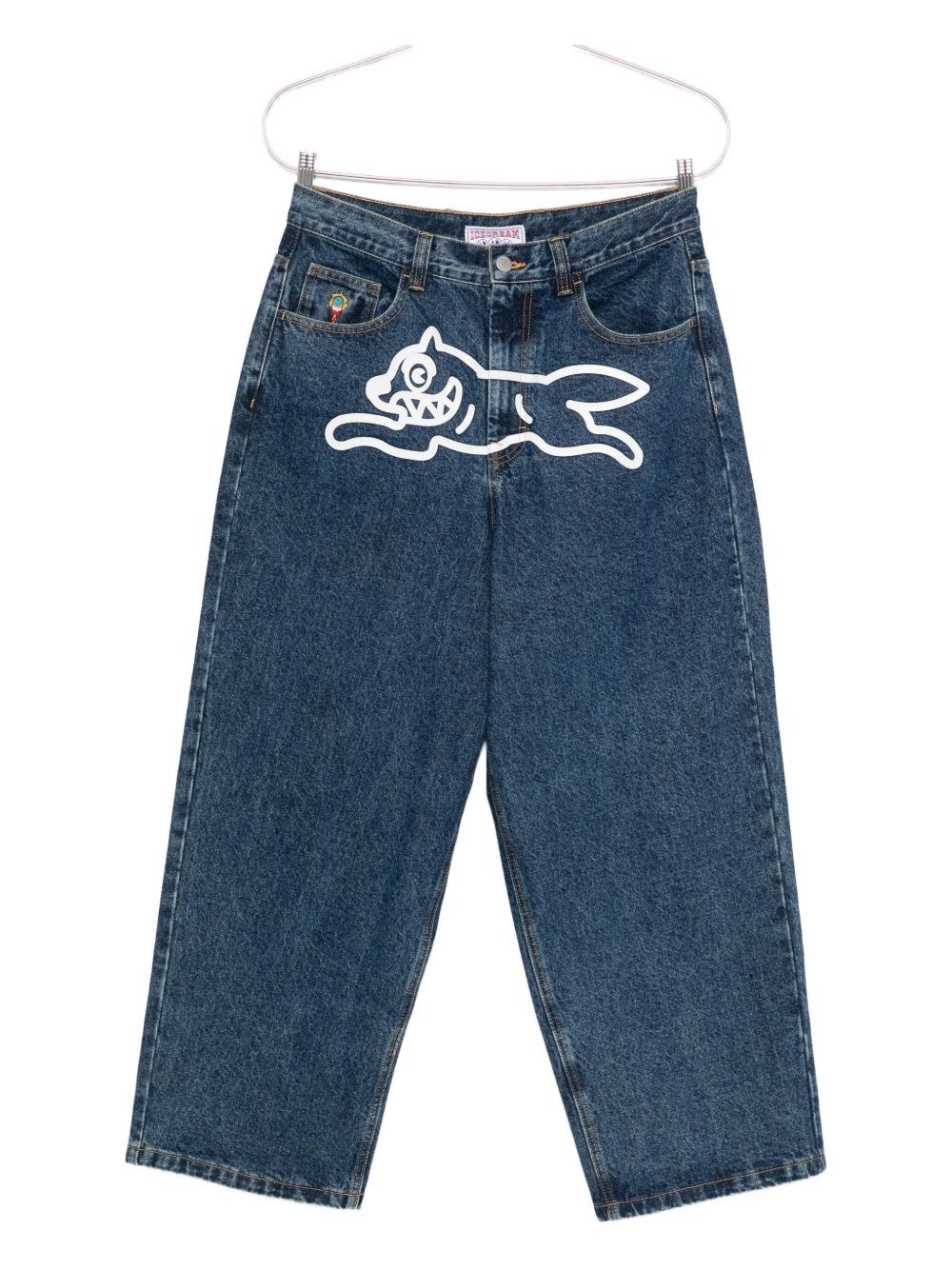 ICECREAM Running Dog Denim Jeans - ICECREAM - Modalova