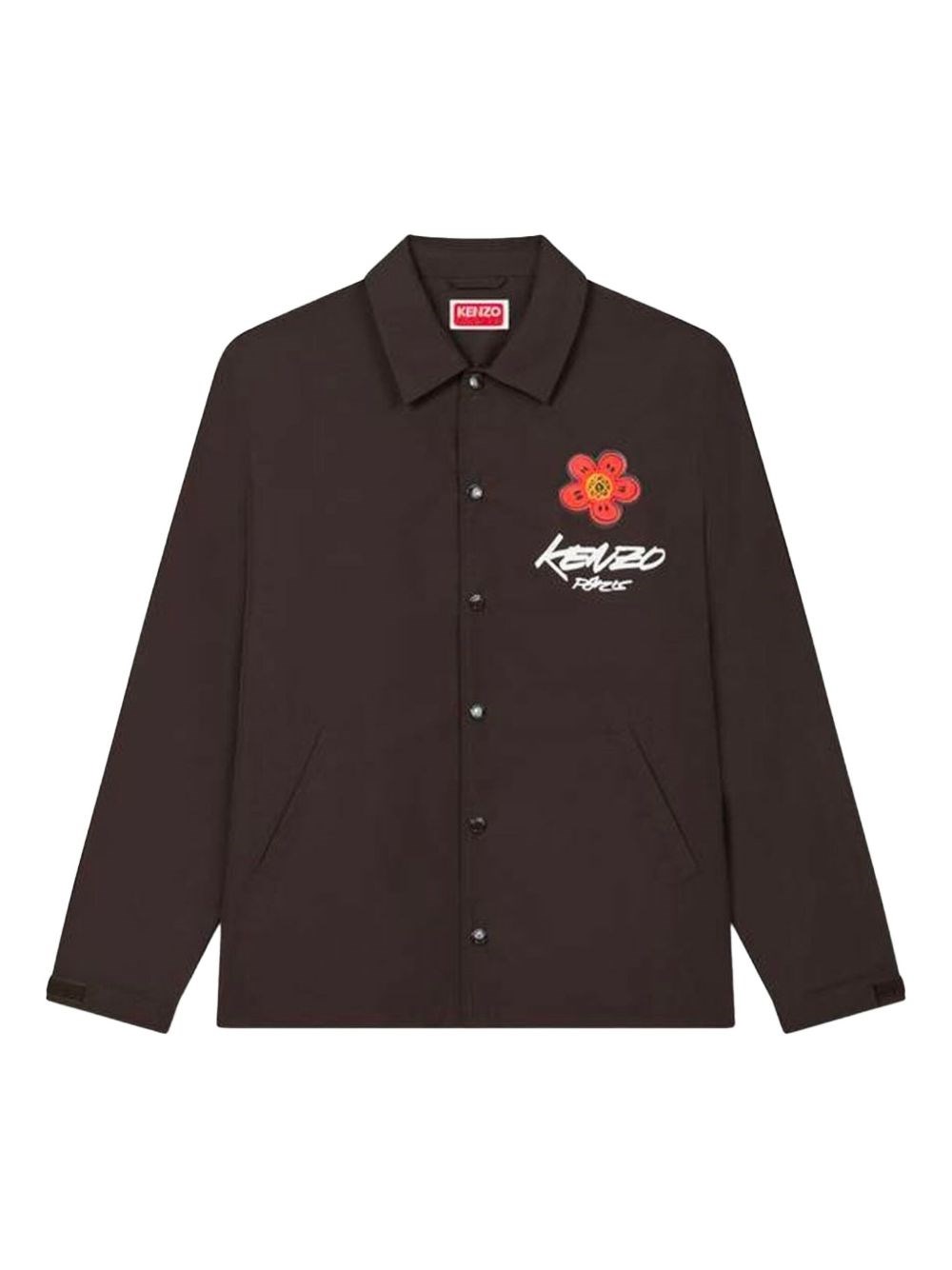 Kenzo Futura Nylon Overshirt In Multi