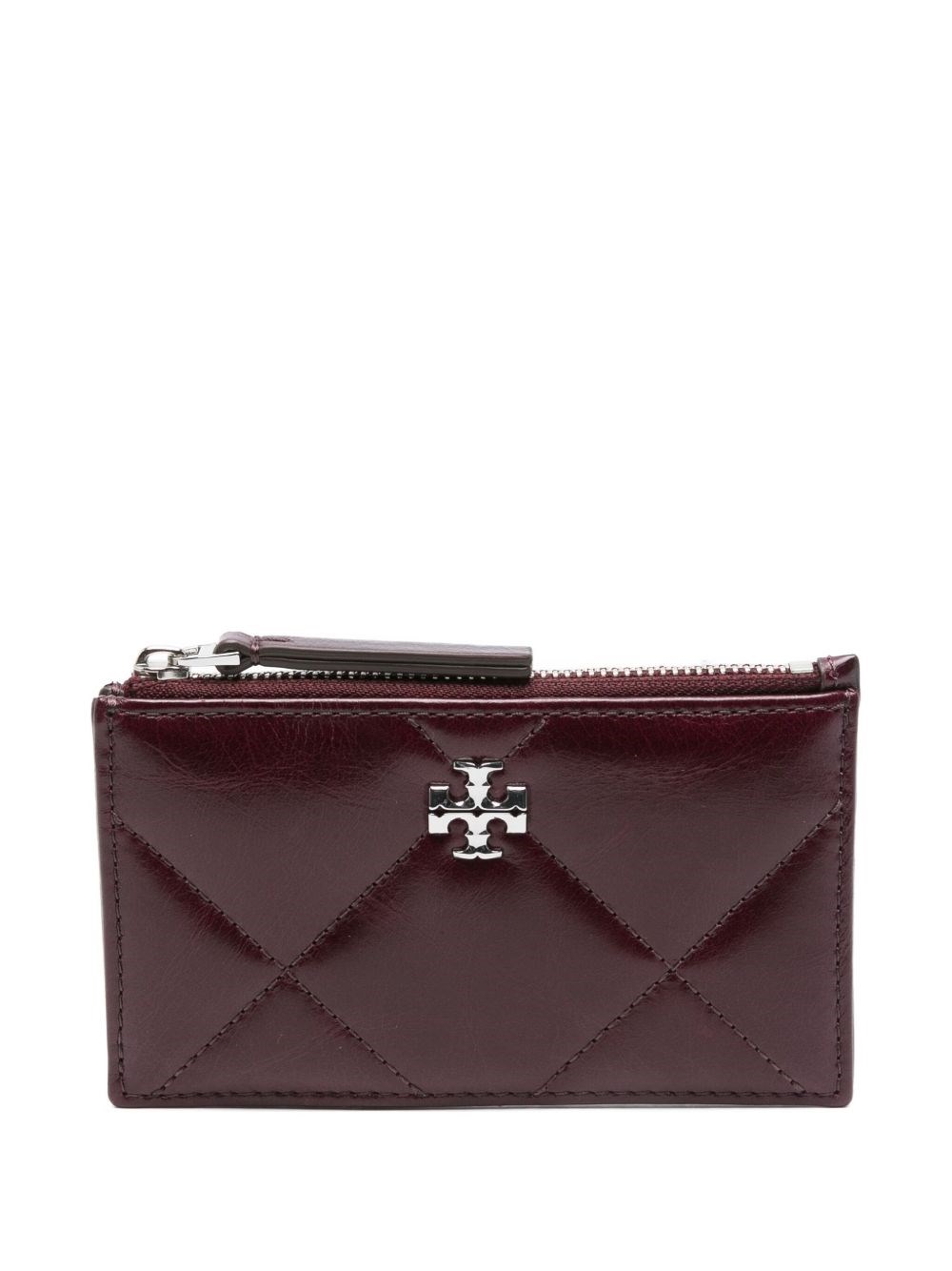 Tory Burch Kira Leather Card Case - Tory Burch - Modalova