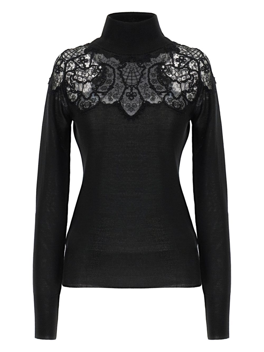 Cashmere Turtle-Neck Sweater - Ermanno Scervino - Modalova
