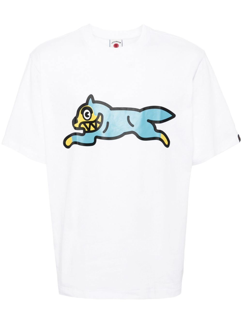 ICECREAM Running Dog Cotton T-Shirt - ICECREAM - Modalova