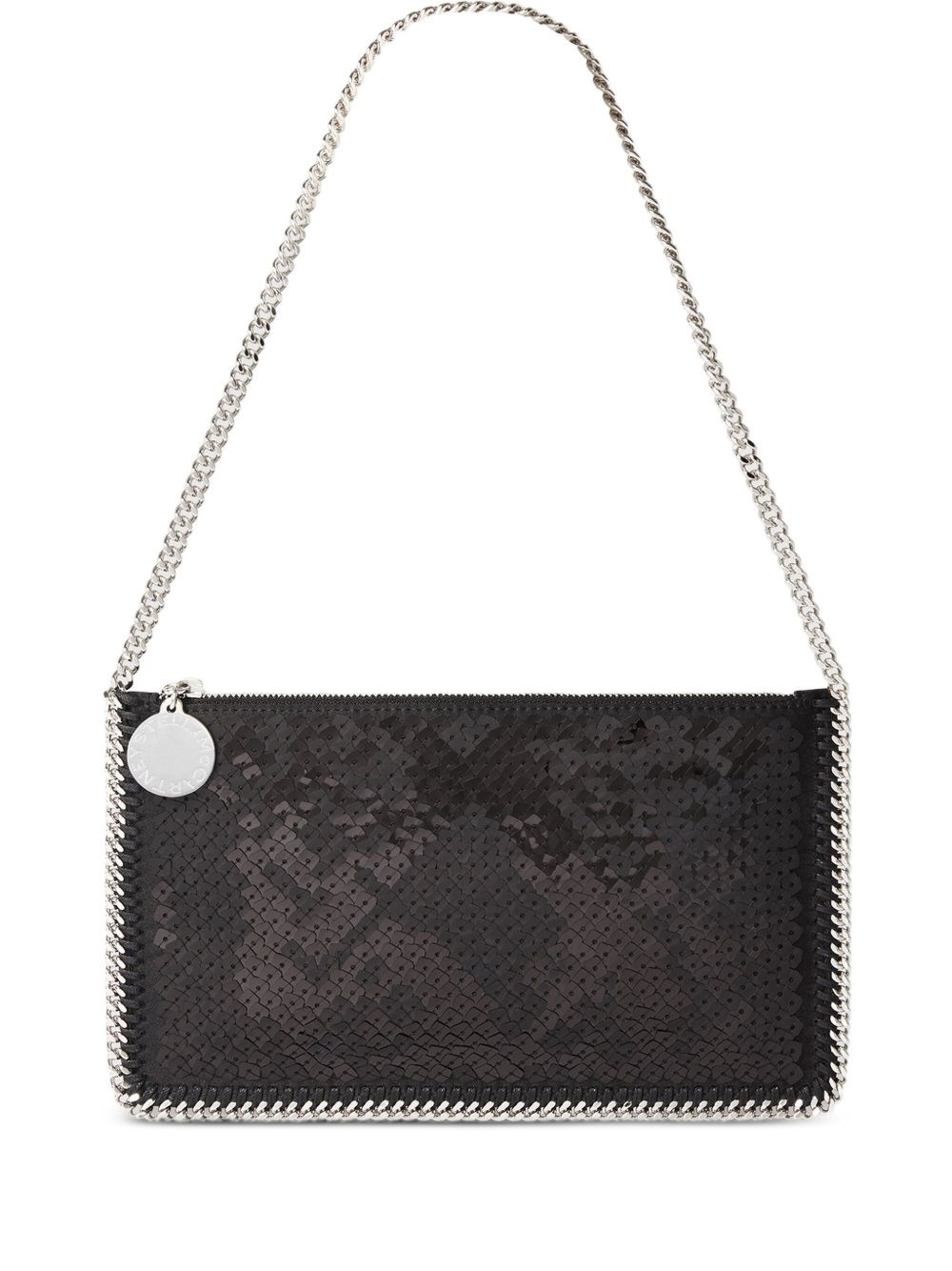 Stella Mccartney Falabella Mini Pouch In Black