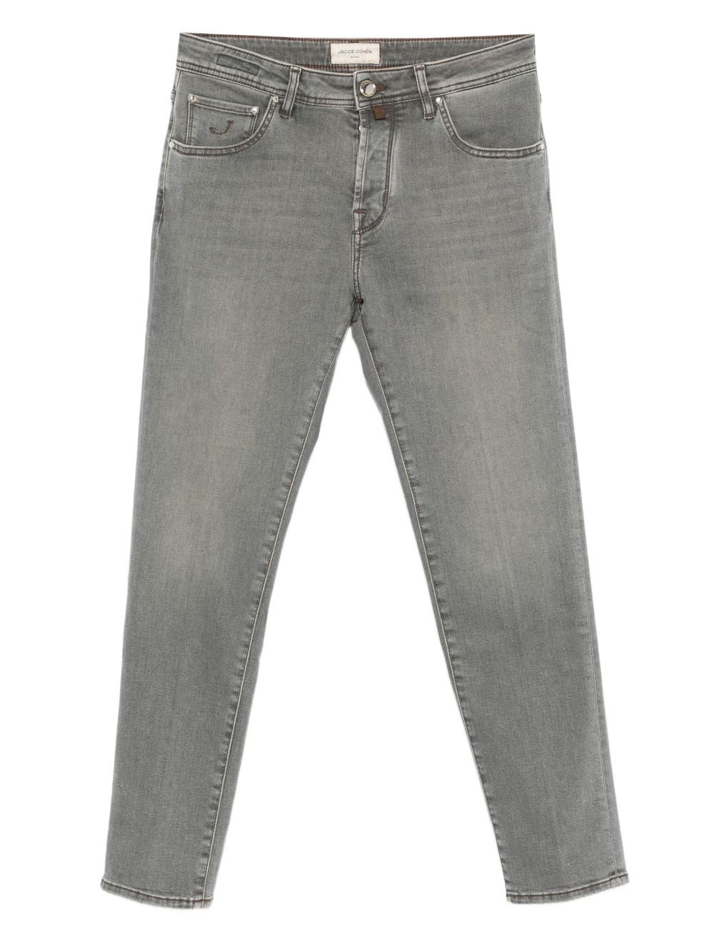 Slim Cropped Denim Jeans - Jacob Cohen - Modalova