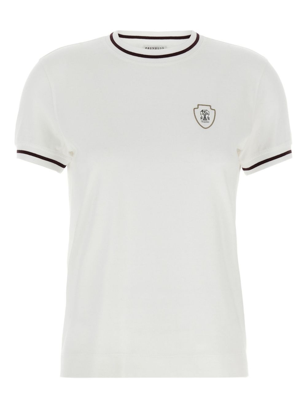 Logo Cotton T-Shirt - Brunello Cucinelli - Modalova