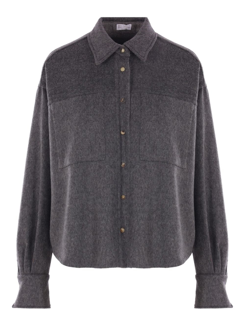 Brunello Cucinelli Wool Shirt - Brunello Cucinelli - Modalova