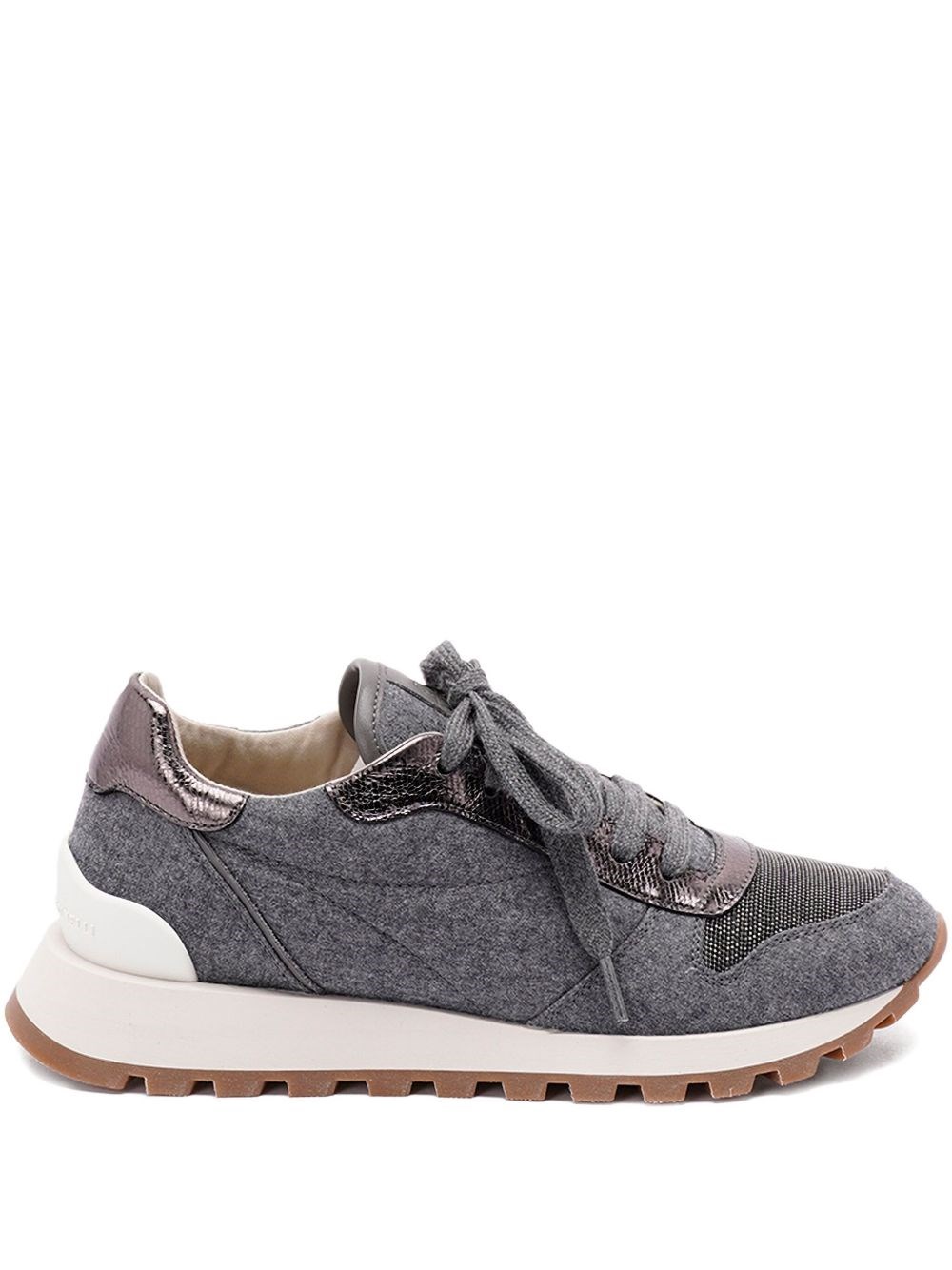 Brunello Cucinelli Wool Sneakers - Brunello Cucinelli - Modalova