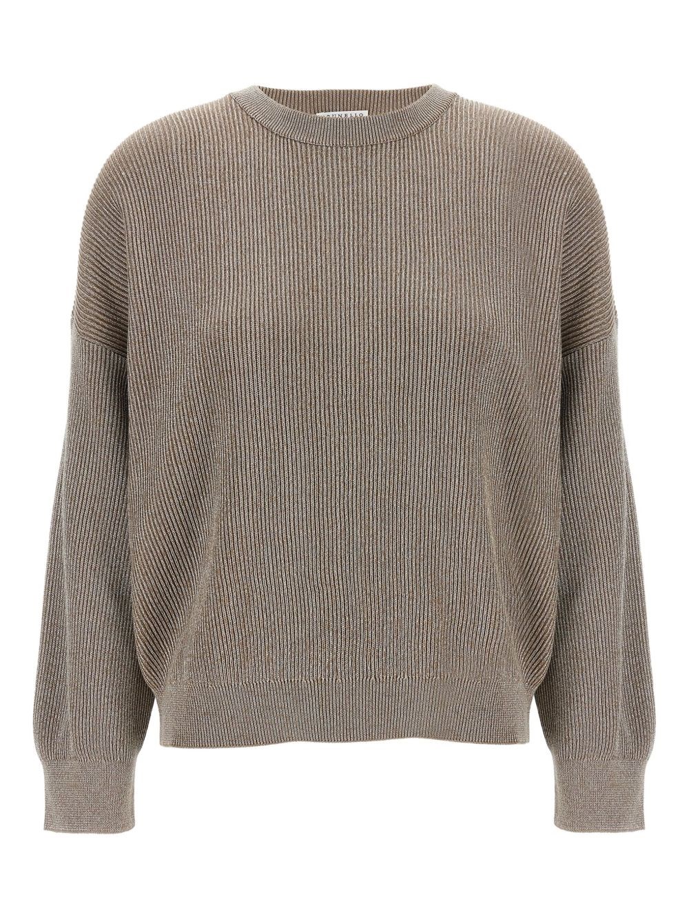 Cotton Crewneck Sweater - Brunello Cucinelli - Modalova