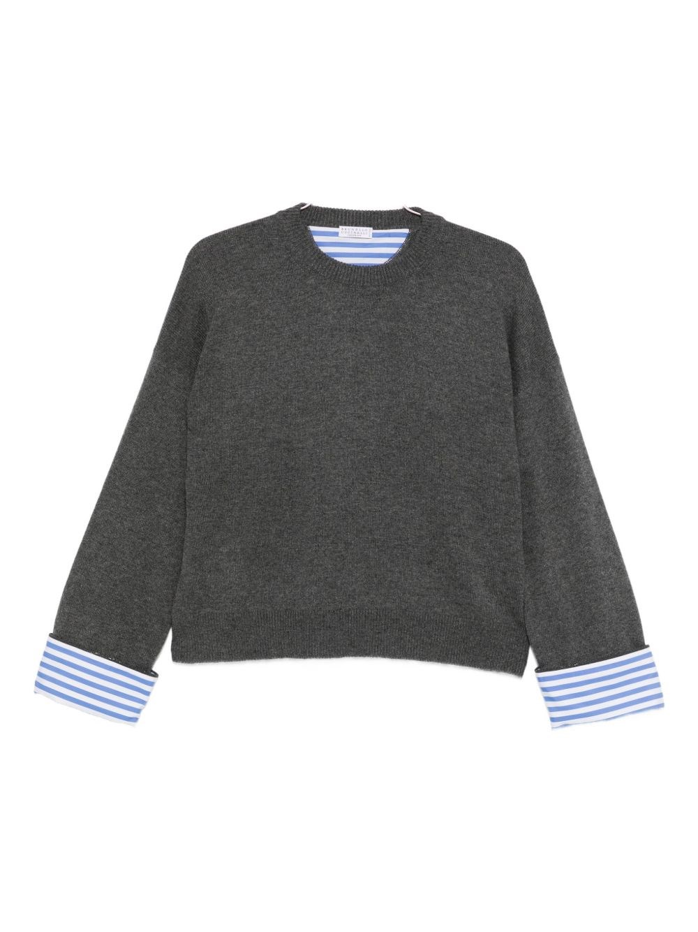 Cashmere Crewneck Sweater - Brunello Cucinelli - Modalova