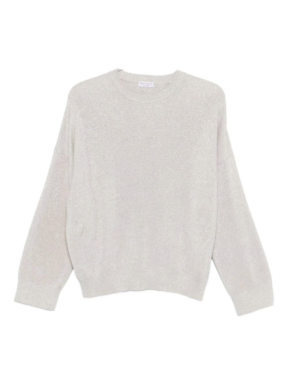 Cotton Crewneck Sweater - Brunello Cucinelli - Modalova