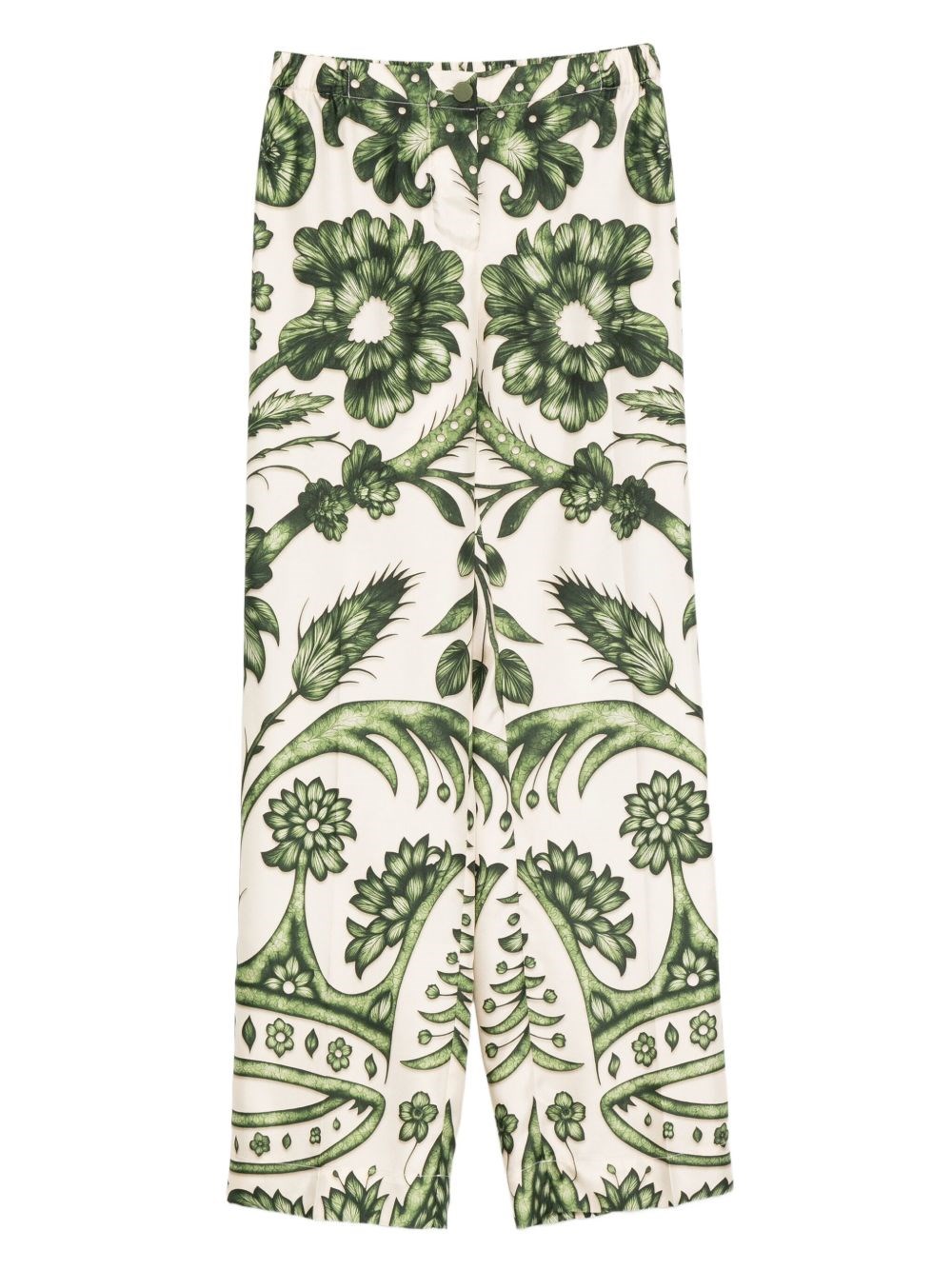Printed Silk Trousers - FOR RESTLESS SLEEPERS - Modalova