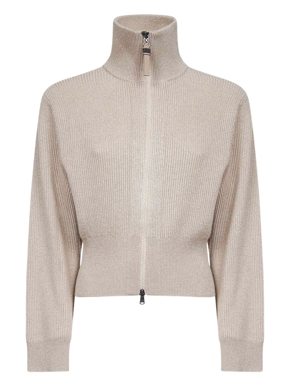 Cashmere Zipped Cardigan - Brunello Cucinelli - Modalova
