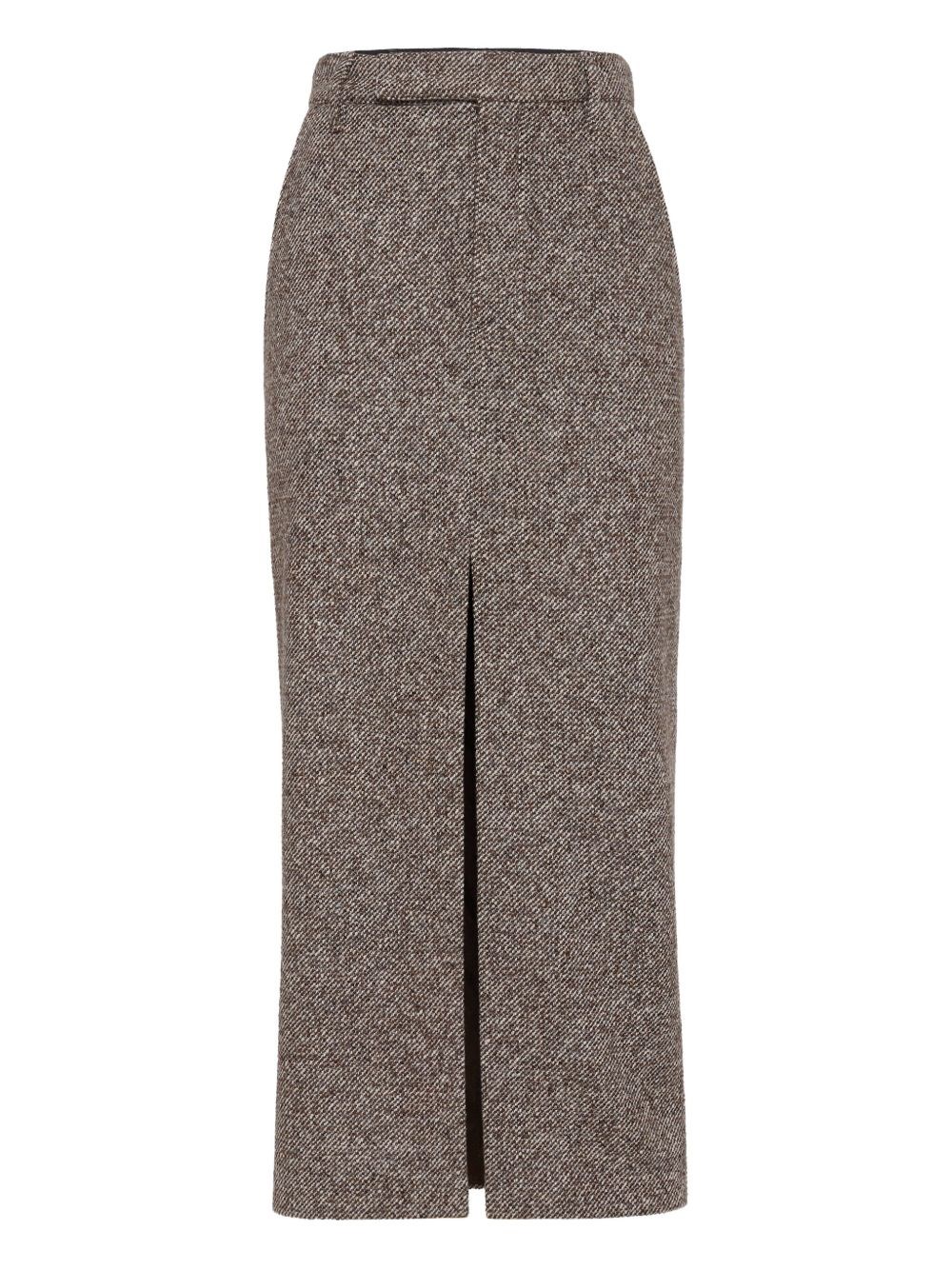 Brunello Cucinelli Wool Long Skirt - Brunello Cucinelli - Modalova