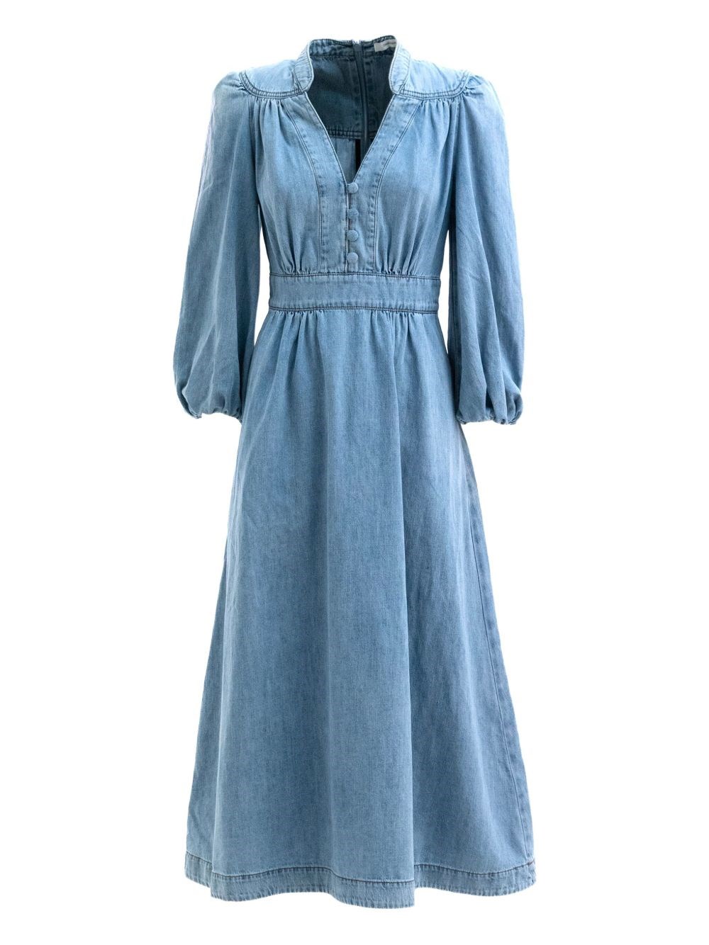 Zimmermann Denim Midi Dress - Zimmermann - Modalova