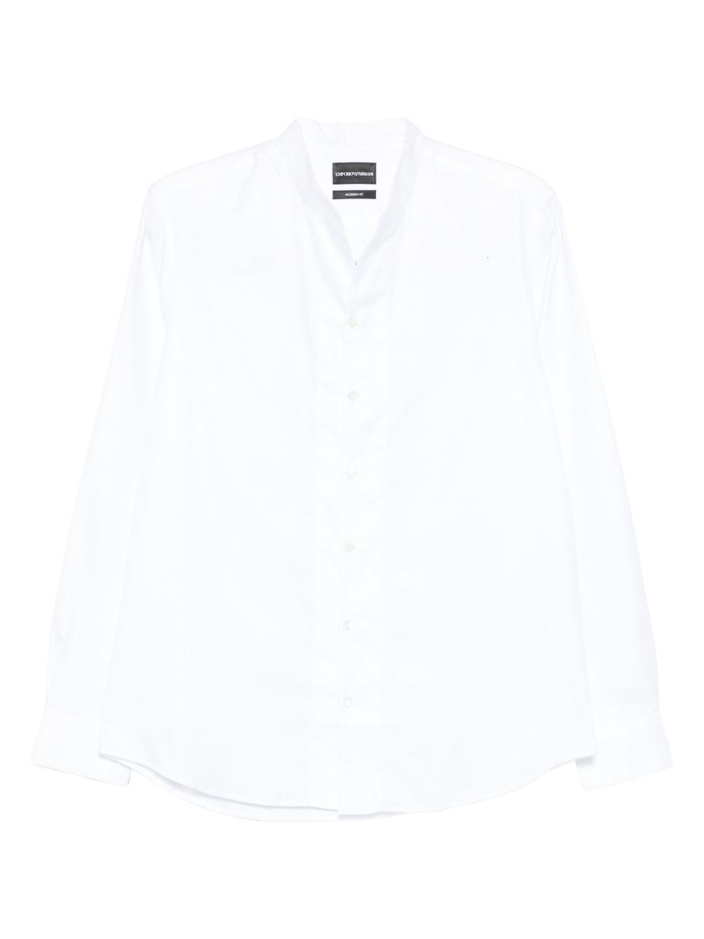 Emporio Armani Cotton Shirt In White