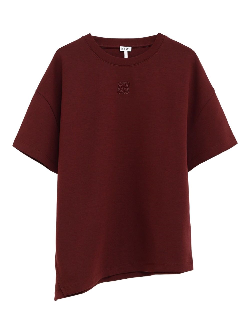 Loewe Embroidered-logo T-shirt In Red