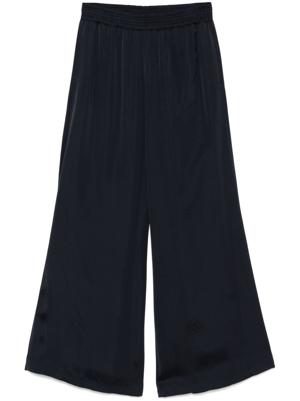 Fabiana Filippi Navy Blue Wide-leg Trousers